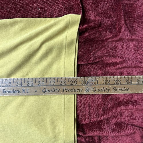 Lands' End Men Polo Shirt Top Size XL Yellow Short Sleeve L2 - Picture 2 of 5