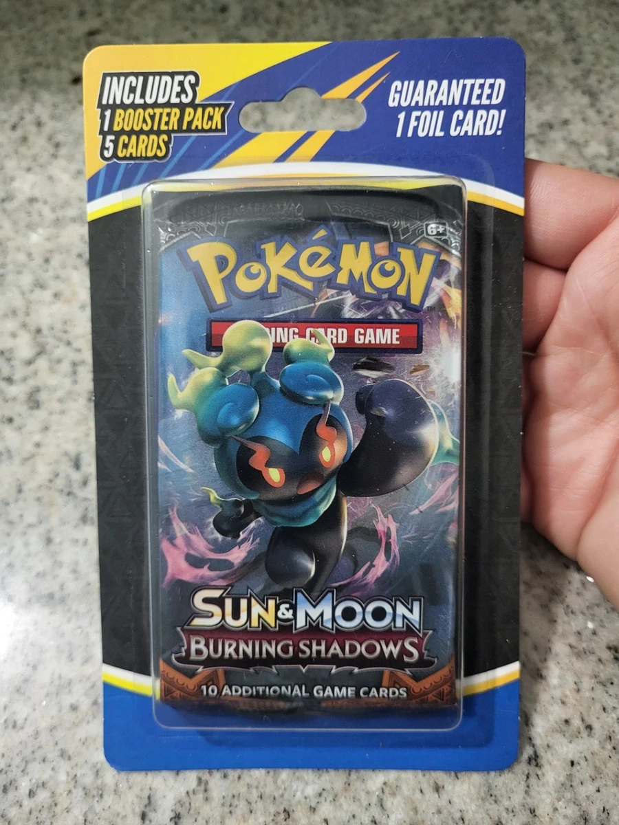 Pokémon TCG Burning Shadows Sealed Collectible Card Game Packs for