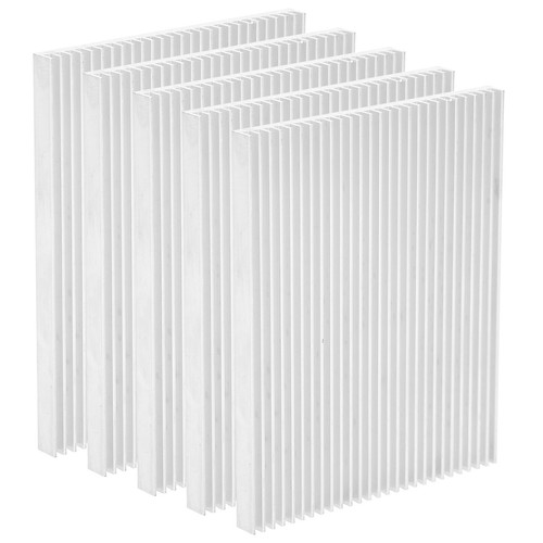 5Pcs Heat Sink CPU Ultra Thin Aluminum Cooling HeatDissipating Parts - Afbeelding 7 van 12