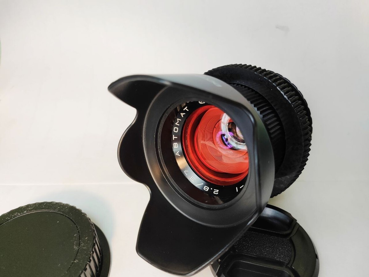 Canon EF ANAMORPHIC BOKEH and FLARE Amber Mir 37mm Cine mod