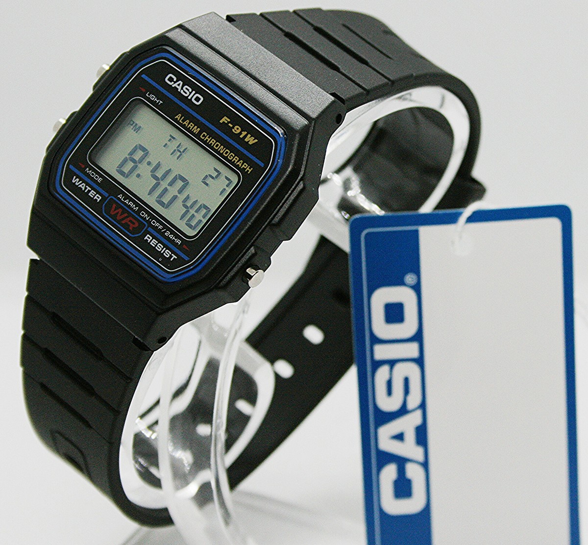 F 91w Casio Damenuhr Wasserdicht ✓ Casio Collection F-91W-1YEG