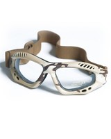 Military Combat Commando Air Pro Goggles Eyes Protection Clear Lens Desert Camo Military Combat Commando Air Pro Goggles Eyes Protection Clear Lens Desert Camo