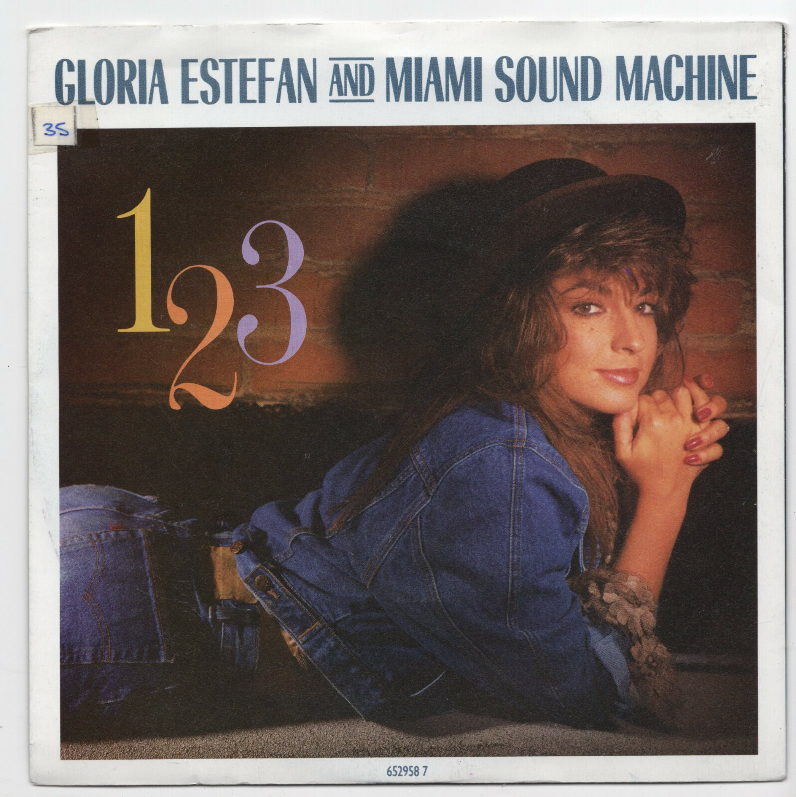 (V46) Gloria Estefan & Miami Sound Machine, 123 - 1988 - 7 inch vinyl A1/B1