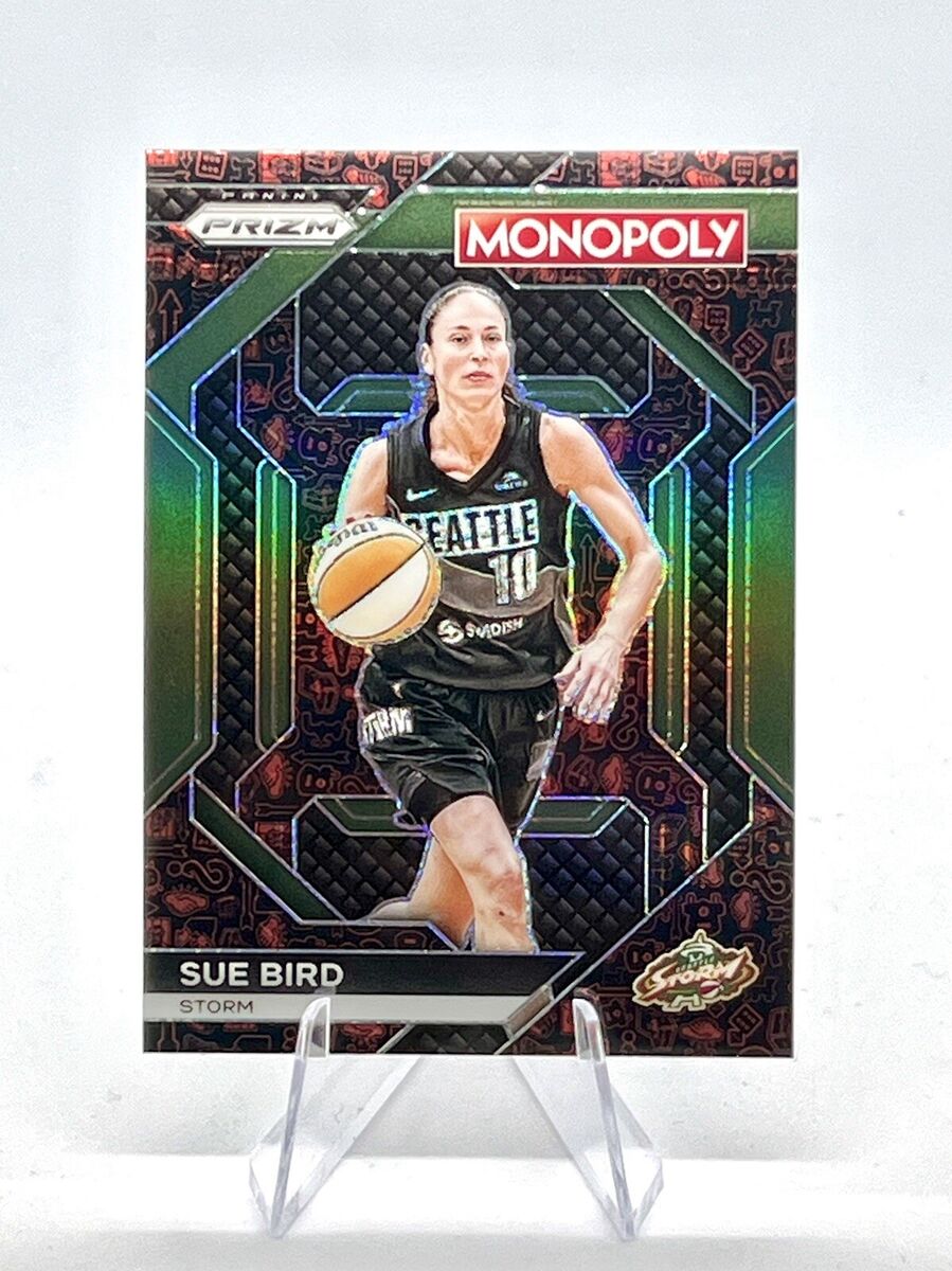 Sue Bird 2024 Panini WNBA Prizm Monopoly SP Red Black Icons Sue Bird 2024 Panini WNBA Prizm Monopoly SP Red Black Icons