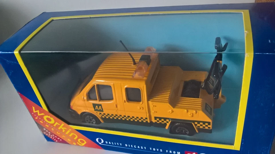 Corgi dépanneuse Ford transit AA #58202 neuf working features - Photo 3/4