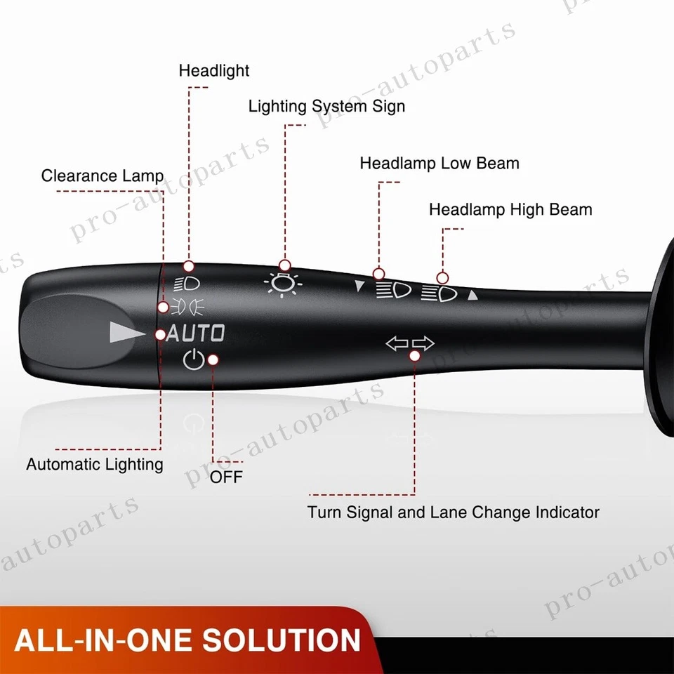 Interruptor de señal de giro para Chevy Malibu 2004 2005 2006 2007-2012 20940369 15840243 Foto 2 de 4