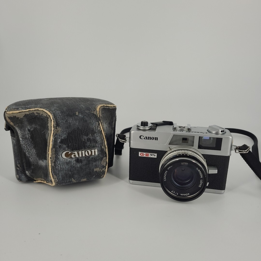 READ Canon Canonet QL17 GIII Rangefinder Film Camera From JAPAN