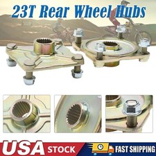 1 Pair Of 23T 4 Studs Rear Wheel Hubs For Go Kart Golf Cart 4 Wheelers ATV Quad