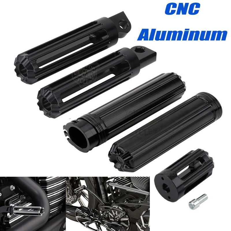 Empuñadura de mano y estriberas de motocicleta y clavija de cambio para Harley Sportster Dyna Softail Foto 2 de 4