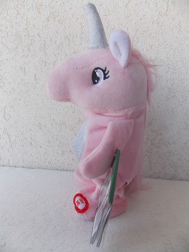 ripetix unicorno unicorn licorne einhorn unicornio talking peluche decar 25190 - Picture 4 of 9