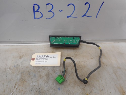Volvo V70 2002 pasajero derecho interruptor asiento eléctrico 8622019 01w351 - Imagen 6 de 6