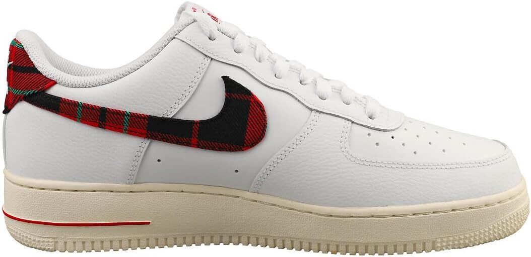 Мужские кроссовки Nike Air Force 1 07 LV8 Белый/Университетский красный (DV0789 100) - 10