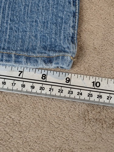 Levi's 517 Flare Stretch Jeans Kids Sz 16 Slim Blue Denim Measures 26"W X 29.5"L - Picture 17 of 17