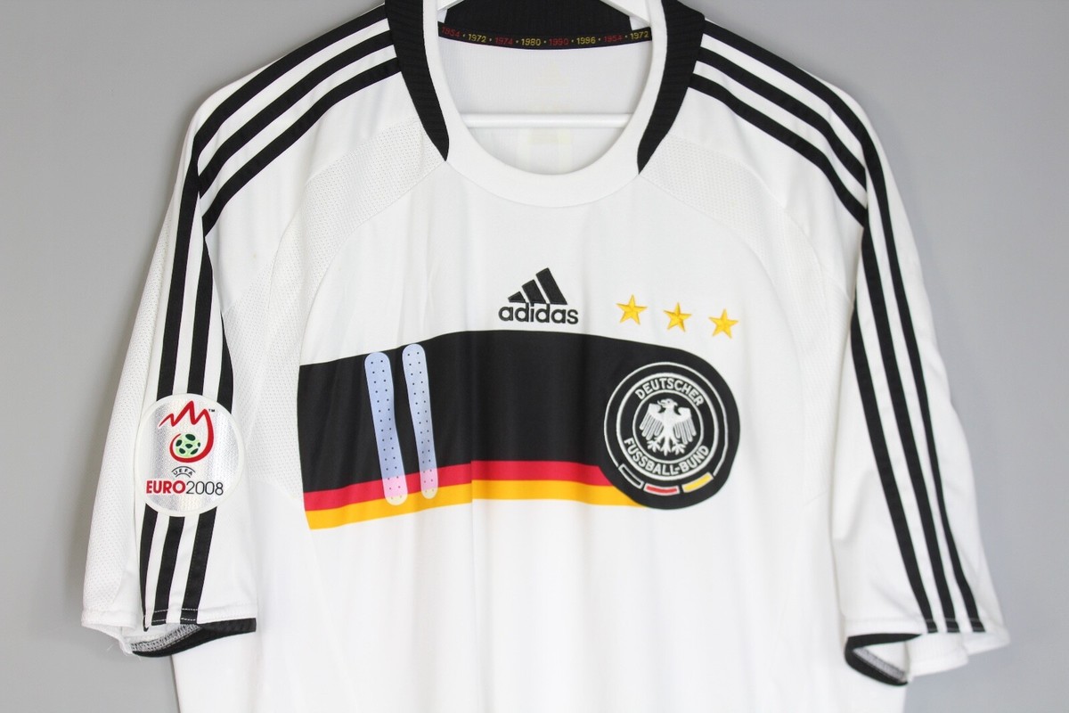 GERMANY NATIONAL TEAM EURO 2008 2009 HOME FOOTBALL SHIRT JERSEY