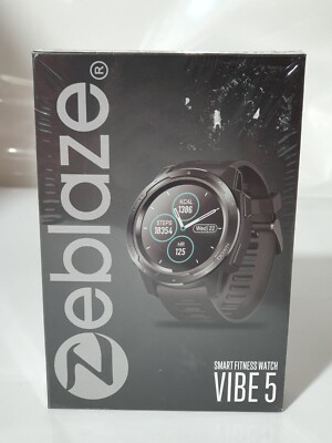 ZEBLAZE VIBE 5 Smartwatch, Bluetooth 4.0, IP67, 5 ATM wasserdicht, mit HR- und M