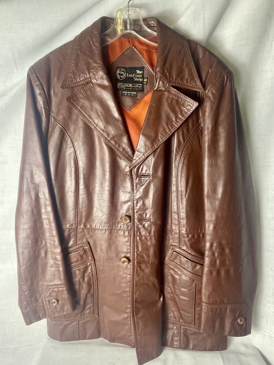 Vintage Sears THE LEATHER SHOP Jacket Size 44 XL Tall in Vintage Sears THE LEATHER SHOP Jacket Size 44 XL Tall in