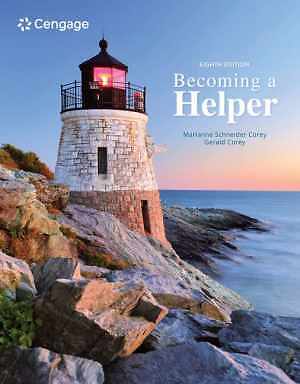Becoming a Helper (MindTap Course - Paperback, by Corey Marianne; Corey - Good
