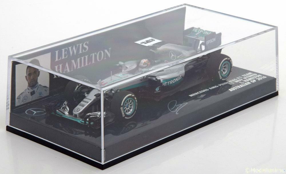 F1 Mercedes AMG W07 Hybrid Hamilton GP Australie 2016 Minichamps 1/43