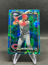 Davis Wendzel 2024 Topps Chrome Update #USC83 Blue/Green Lava Lamp RC /125