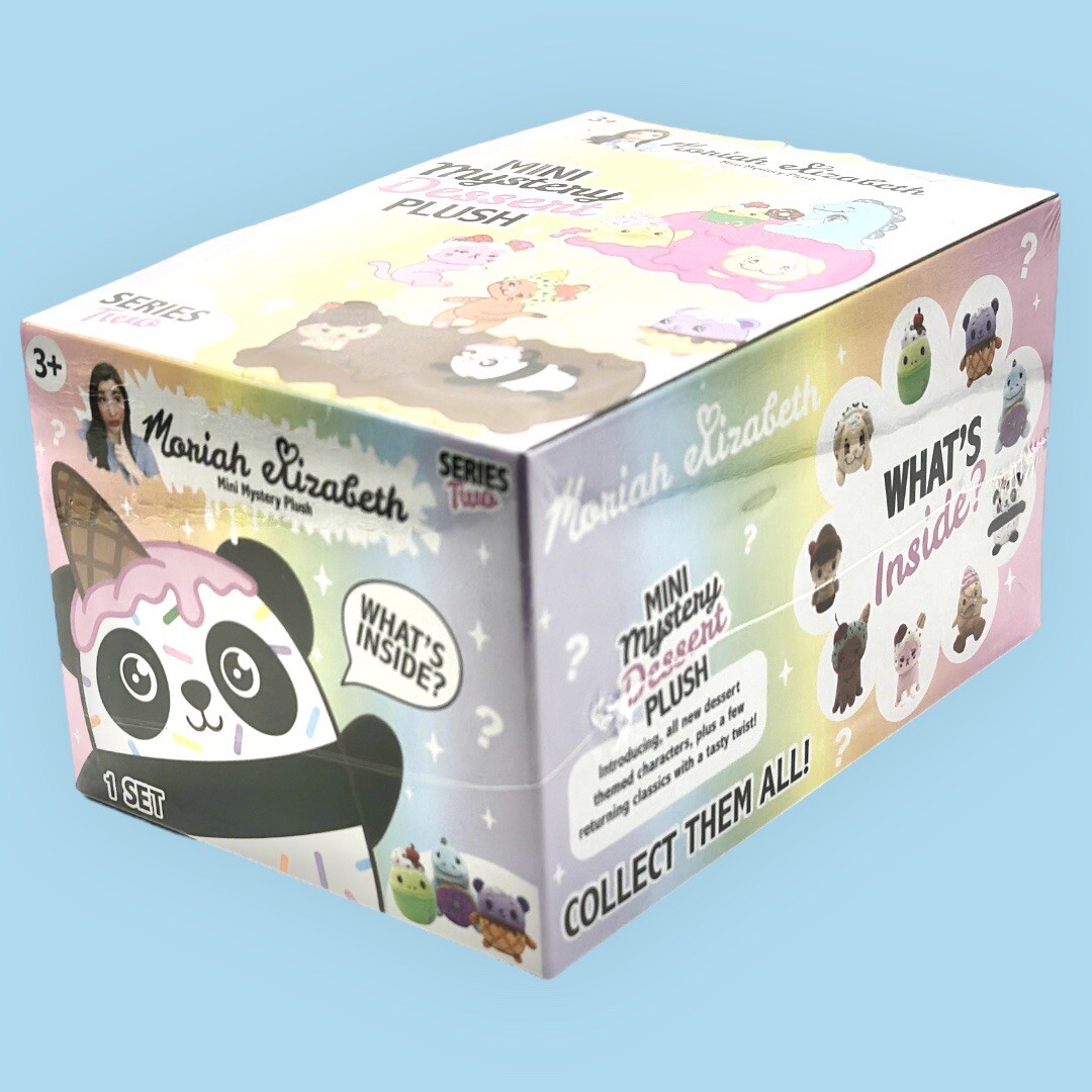 MORIAH ELIZABETH Shelly Cat Cupcake Mini Mystery Dessert Plush 6