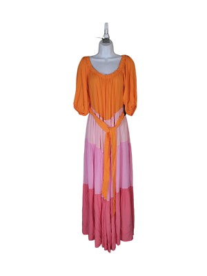 New ELOQUII 14 Orange Pink Ombre Off The Shoulder Maxi Dress Women | eBay New ELOQUII 14 Orange Pink Ombre Off The Shoulder Maxi Dress Women | eBay