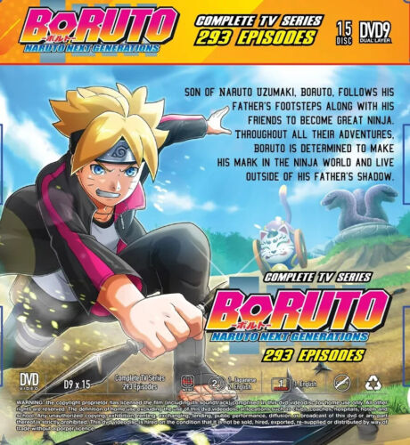 Anime DVD Boruto: Naruto Next Generations Vol.1-293 Complete ENGLISH DUB Box Set - Picture 2 of 6