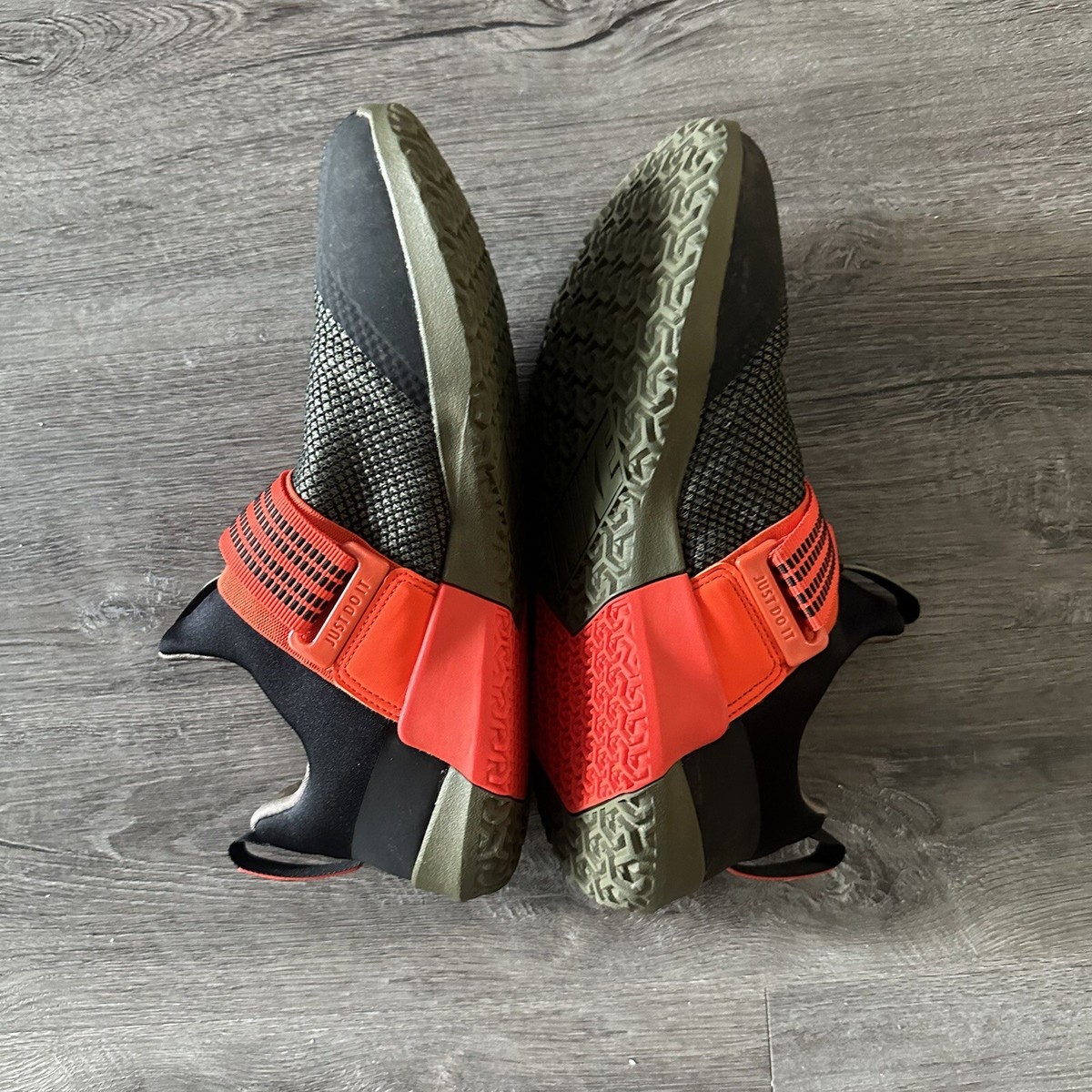 Nike Metcon Sport Mens Training Shoes Black Olive Orange 