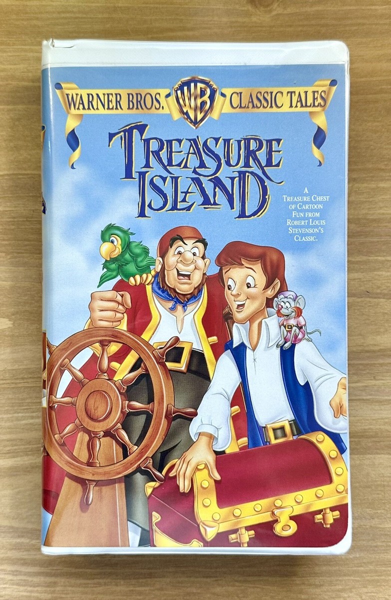 VHS ~ Treasure Island ~ Color ~ FS ~ NR ~ 90 Mins. ~ 1972 ~ !L