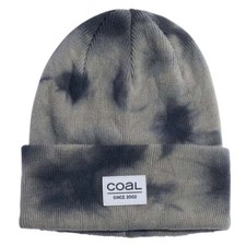 Coal Headwear The Uniform Mid Cuffed Beanie Grey Tie Dye OSFM NWT