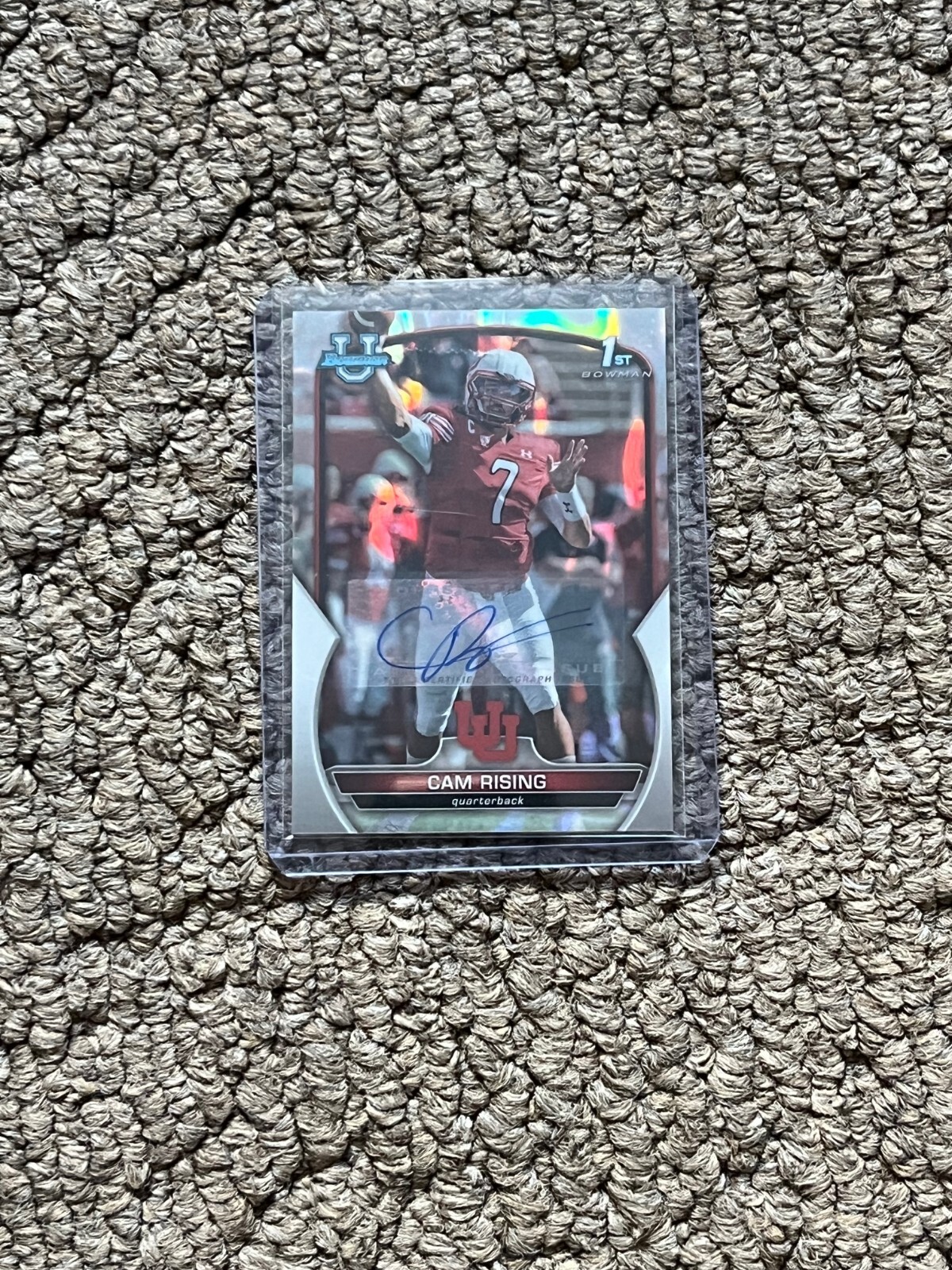 Cam Rising 2022 Bowman Chrome U 1st Lava Refractor Auto /199