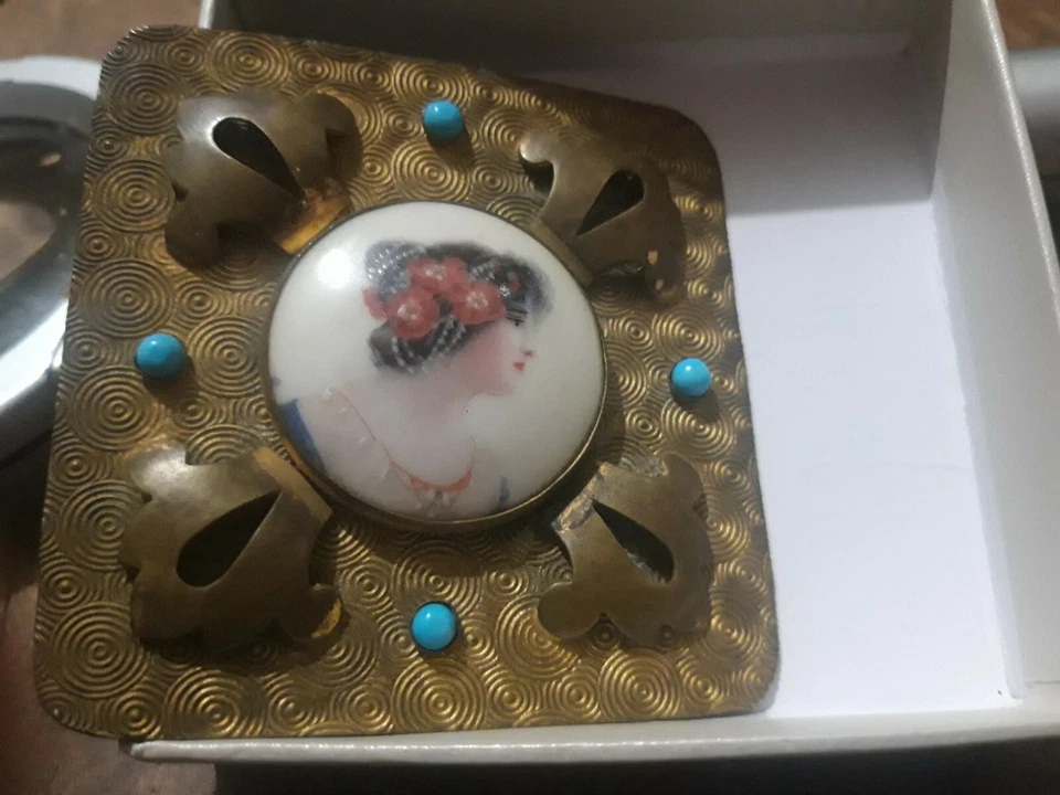  Antica Fibbia Liberty per cintura o fascia Donna - Immagine 3 di 4