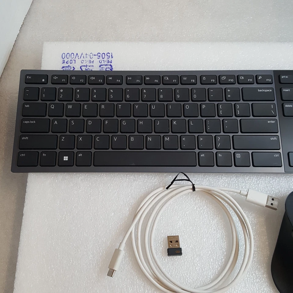 Dell Premier KM900 Keyboard and Mouse - Graphite KM900-GR-US USED PRE-OWNED - Image 4 of 4