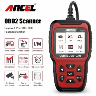 Car OBD2 Diagnostic Code Reader Scanner Check Engine Codes Battery Monitor Test