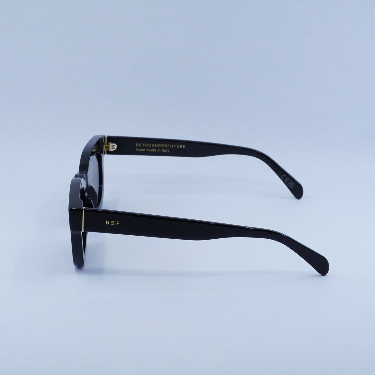 Final Price! RetroSuperFuture SEMPRE BLACK DEJ Sunglasses Retrosuperfuture Eyewear Sempre Black Sunglasses DEJ - eye  main image 4