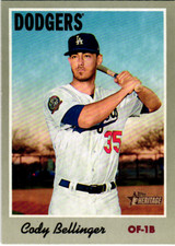 Cody Bellinger #34 2019 Topps Heritage Los Angeles Dodgers
