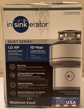InSinkErator Evolution Excel  1 HP Food Waste Garbage Disposal 