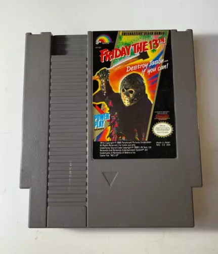 Friday the 13th (Nintendo NES, 1989) Authentic Cart Only Tested