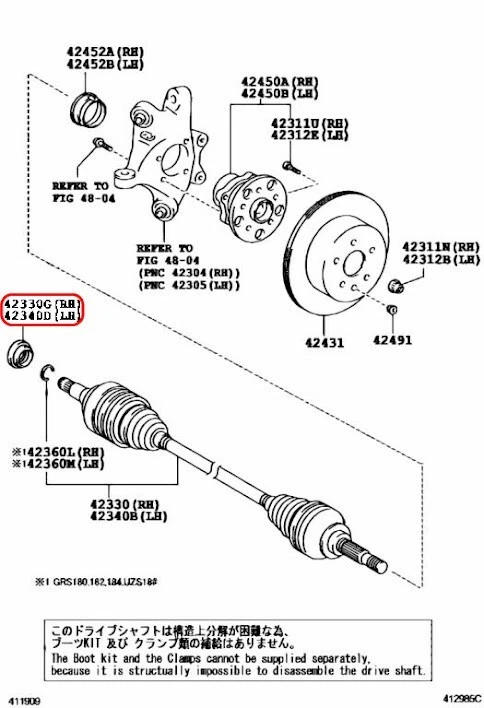 Sello de aceite del eje de transmisión trasero OEM TOYOTA 90311-38071 (×2) para LEXUS GS300/IS250/IS350 Foto 3 de 4