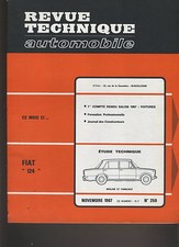 Revue technique Fiat 124