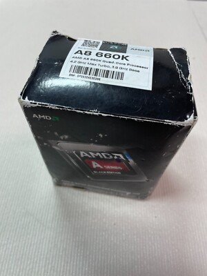 AMD A Series Black Edition A8-6600 660K Accelerated Processing Unit CPU New NOS