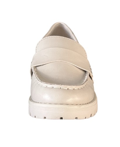 Old Navy Chunky Lug Sole Shoes Light Gray Ivory Sz 6 Clueless Preppy Y2K 90s NWT - Picture 9 of 12