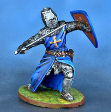 Resin Tabletop Miniature French Knight. Toy Soldiers 60  