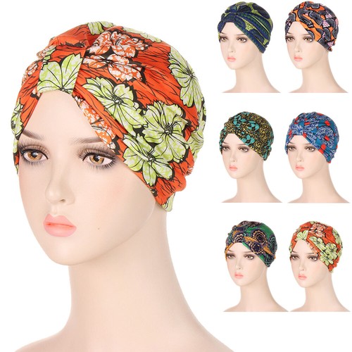 Muslim Turban Chemo Caps Headscarf 
