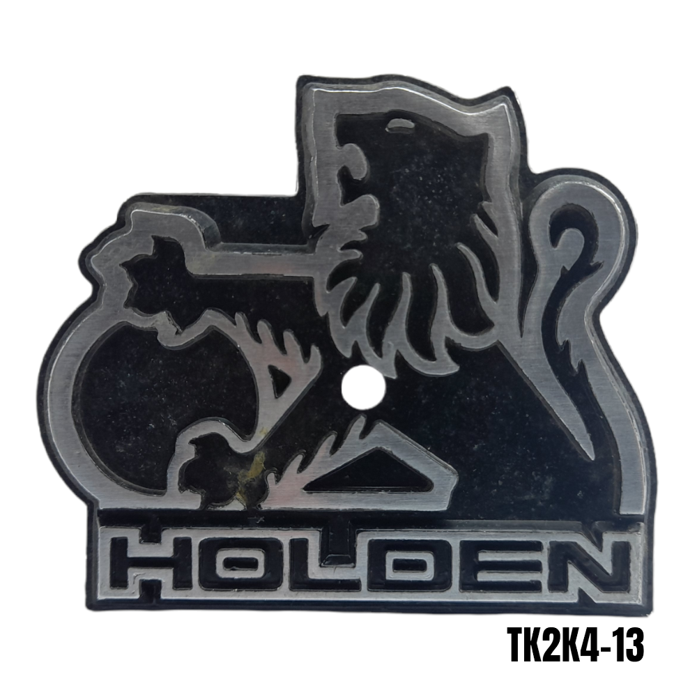 GM HOLDEN GEMINI SL/SLX VINTAGE METAL CHROME GRILLE BADGE EMBLEM