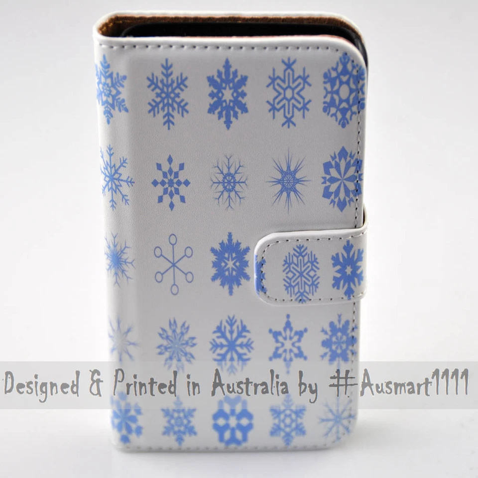 Para Nokia Series - Funda Carcasa Temática Billetera Teléfono Móvil Estampado Cristal Nieve Foto 2 de 3