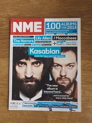 NME Kasabian, The Horrors, Lily Allen, The Maccabees, St Vincent, Metronomy