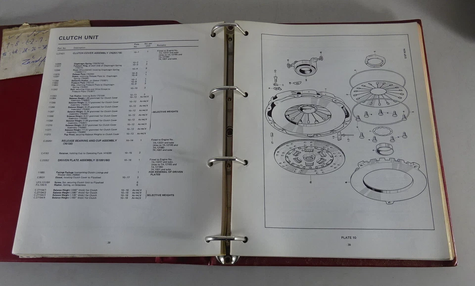 Catalogo Parti / Catalogo Parti Daimler 2,5 Litri V8 + 250 Berlina Del 1963 - Immagine 4 di 4