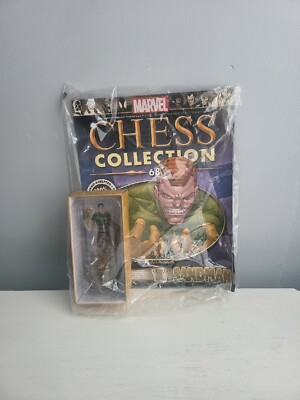 eaglemoss marvel chess collection 68 Sandman Black Rook Figurine