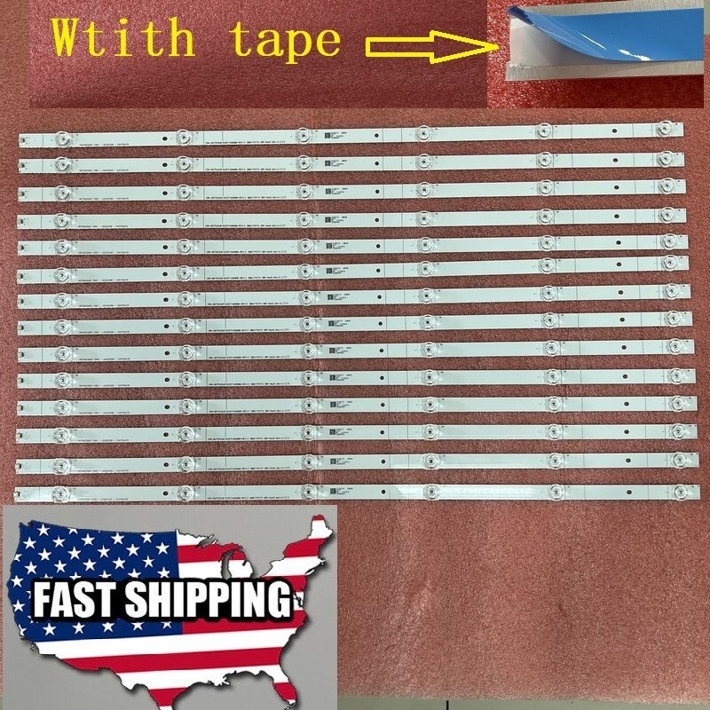 LED Backlight bar(14)For Hisense SVH750A76 75R6E3 75H6570G 75E3D 75H6510G 75A6G