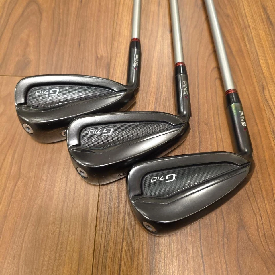 [Lefty / PING] G710 Red Dot Iron Set 5pcs 6-7-8-9-W Shaft MCI 60 Flex Regular - Image 3 of 4